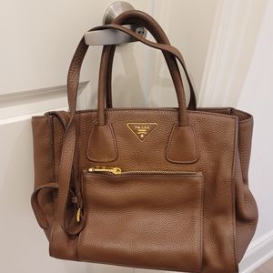 Prada tote and crossbody bag (leather)